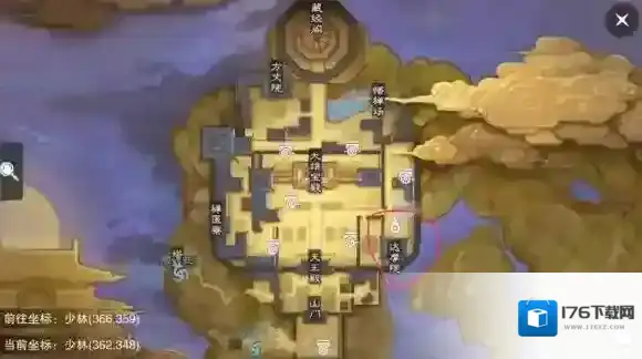 楚留香手游9.25在哪打坐 9月25日坐观万象打坐修炼地点坐标