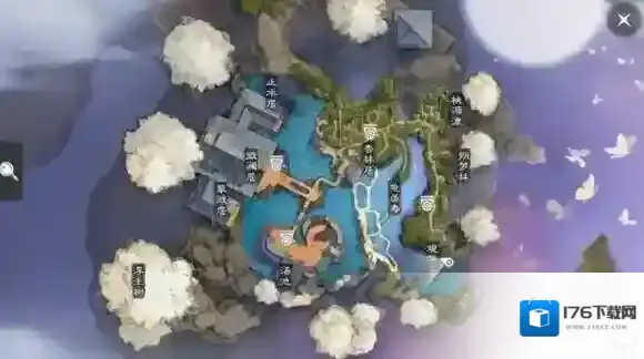 楚留香手游9.25在哪打坐 9月25日坐观万象打坐修炼地点坐标