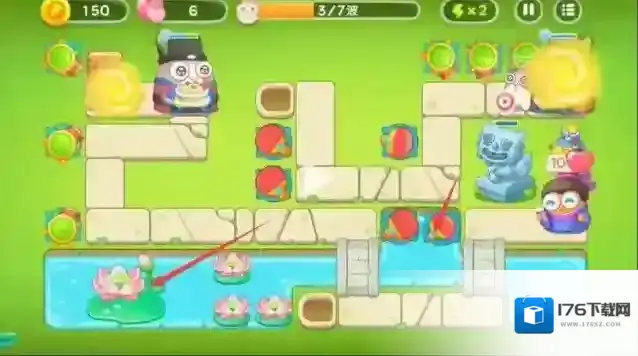 保卫萝卜4七夕鹊桥会第7关通关攻略