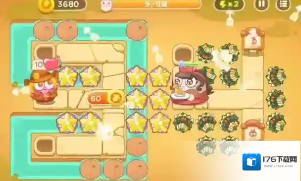 保卫萝卜4波仔很忙34关怎么过 活动关卡攻略