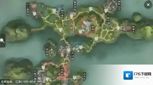 楚留香8.24打坐点在哪 8月24日打坐修炼地点坐标