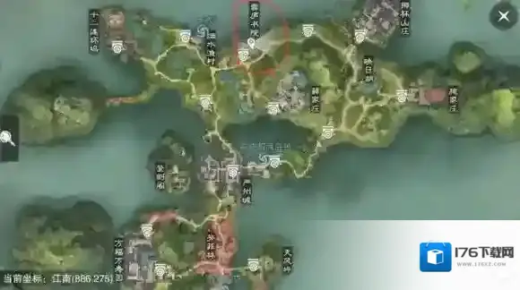 楚留香8.24打坐点在哪 8月24日打坐修炼地点坐标