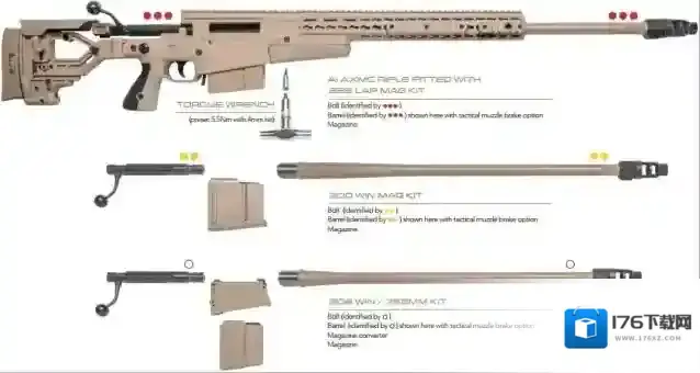 《暗区突围》AX50狙击步枪枪械一览