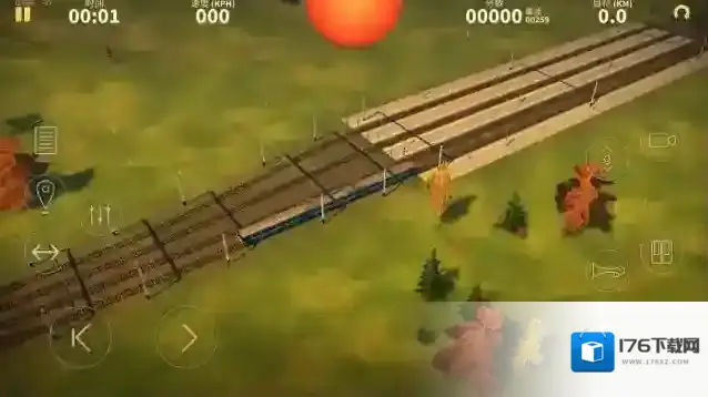 电动火车模拟器