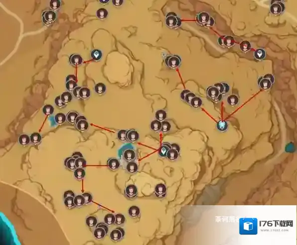 原神3.5红绸最快采集路线一览