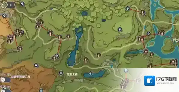 原神3.5红绸最快采集路线一览