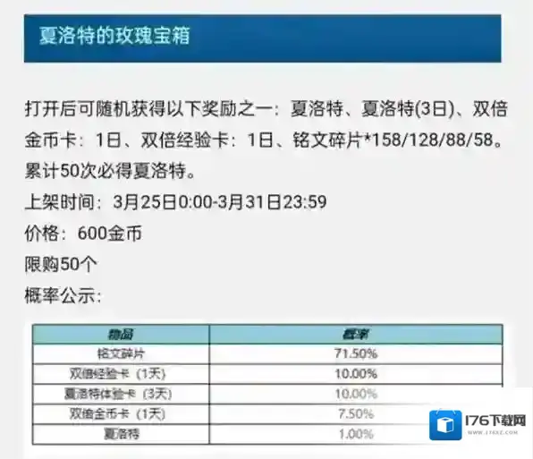 王者荣耀夏洛特浮生妄多少钱