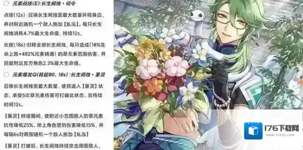 原神白术技能效果一览