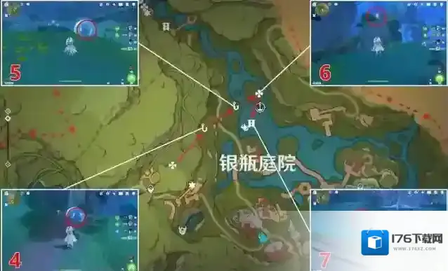 原神银瓶庭院西部欢兴礼券分布位置一览