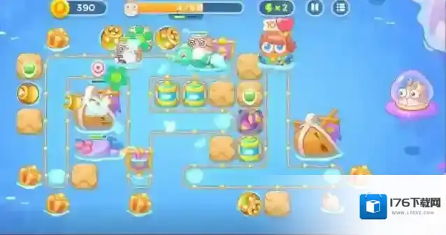 保卫萝卜4海的闺女第20关攻略