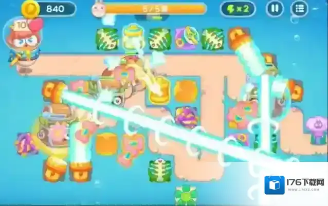 保卫萝卜4海的闺女第20关攻略