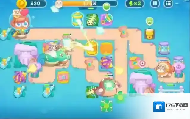 保卫萝卜4海的闺女第20关攻略