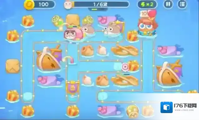 保卫萝卜4海的闺女第20关攻略