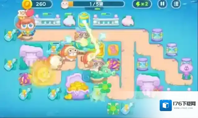 保卫萝卜4海的闺女第20关攻略