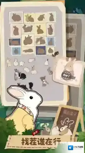 挤在一起的兔兔