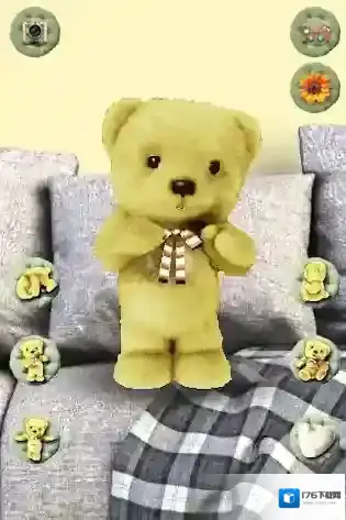 会说话的毛绒熊