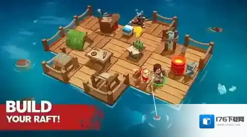 木筏生存海洋大冒险