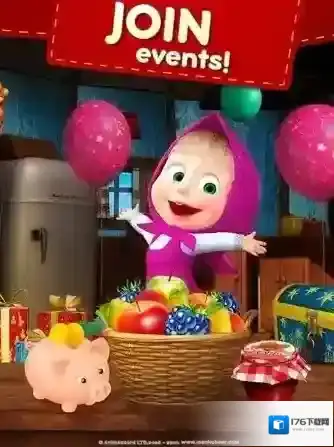 玛莎和熊果酱比赛3