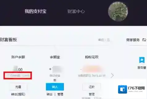 《支付宝》不可用余额的相关说明