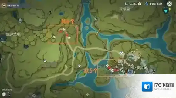 原神蕈兽分布图 蕈兽讨伐路线