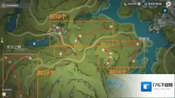 原神蕈兽分布图 蕈兽讨伐路线