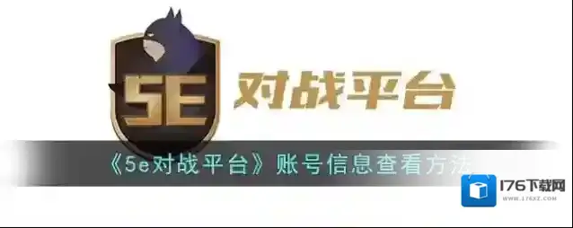 《5e对战平台》账号信息查看方法
