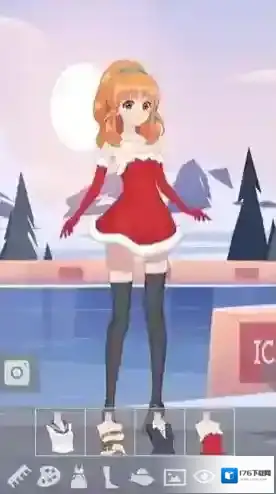 动漫女孩爱打扮