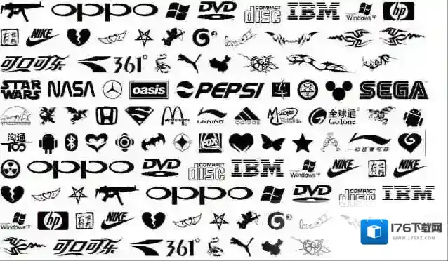 国内外知名商标logo字体