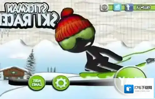 火柴人竞速滑雪