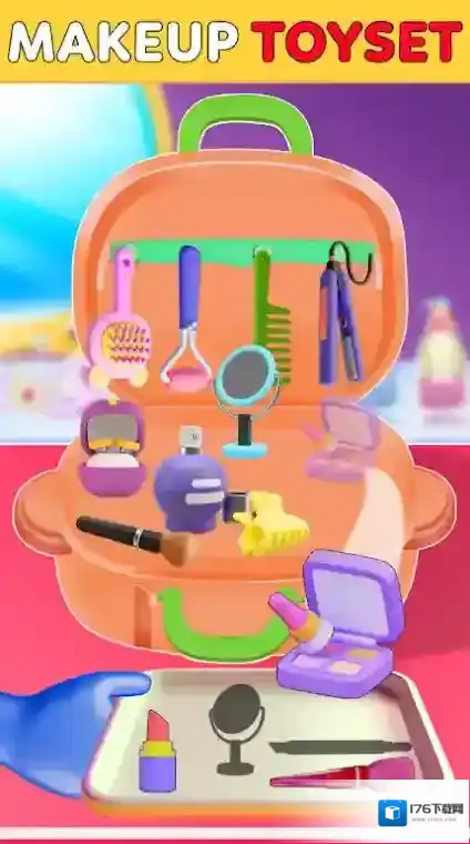 儿童布娃娃玩具时间