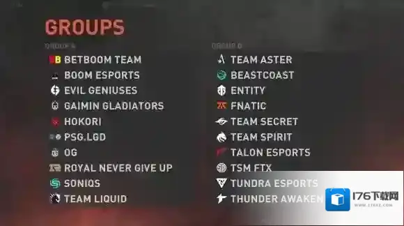 ti11赛程10月18日预告 dota2ti11小组赛第四日赛程