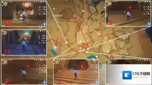 原神3.1草神瞳全收集 3.1沙漠草神瞳分布位置