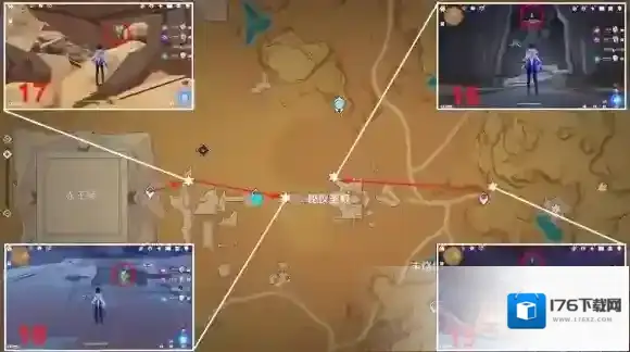 原神3.1草神瞳全收集 3.1沙漠草神瞳分布位置