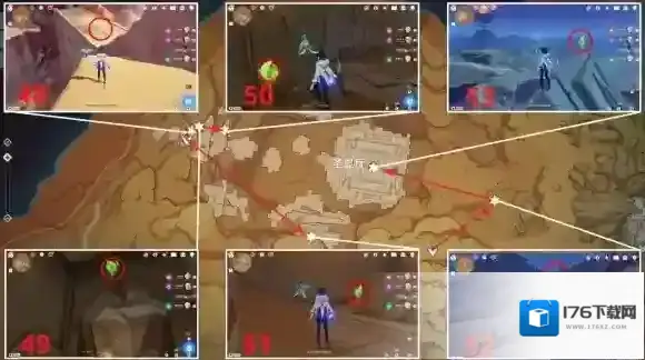 原神3.1草神瞳全收集 3.1沙漠草神瞳分布位置