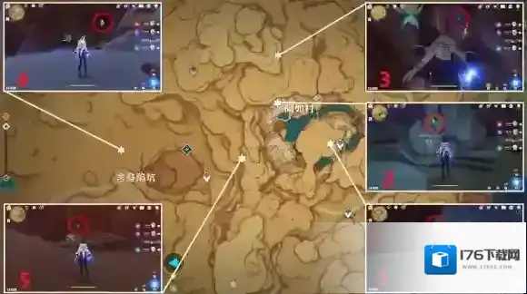 原神3.1草神瞳全收集 3.1沙漠草神瞳分布位置