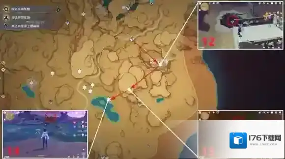 原神3.1草神瞳全收集 3.1沙漠草神瞳分布位置