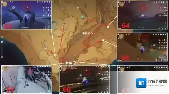 原神3.1草神瞳全收集 3.1沙漠草神瞳分布位置