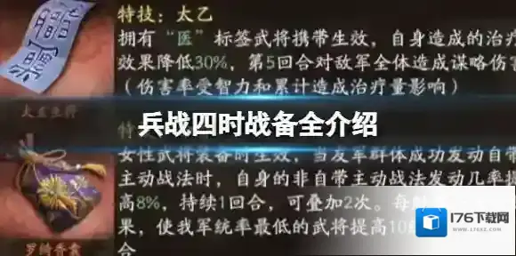 三国志战略版兵战四时战备介绍 兵战四时有哪些战备