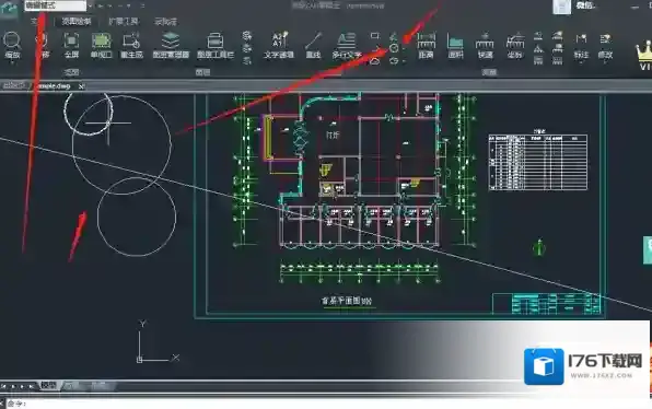 浩辰CAD看图王如何绘制圆形_几种常用的CAD画圆技巧