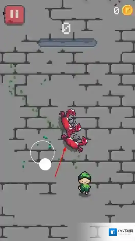 地牢怪物攻击你