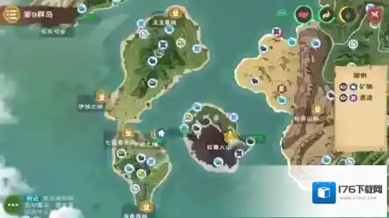 创造与魔法地图资源解析