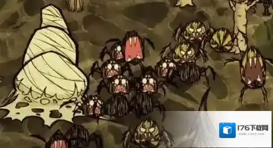 饥荒地下蜘蛛的窝怎么拆