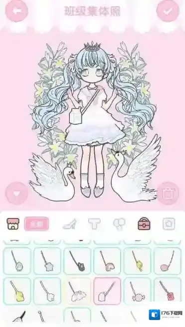 《装扮少女》剧情模式第三章–3-13班级集体照攻略