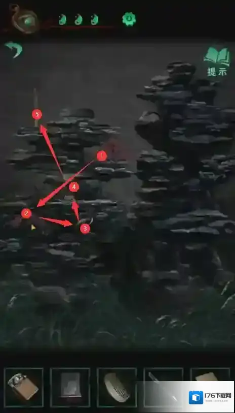 纸嫁衣4第三章假山怎么点 纸嫁衣4第三章假山解谜攻略