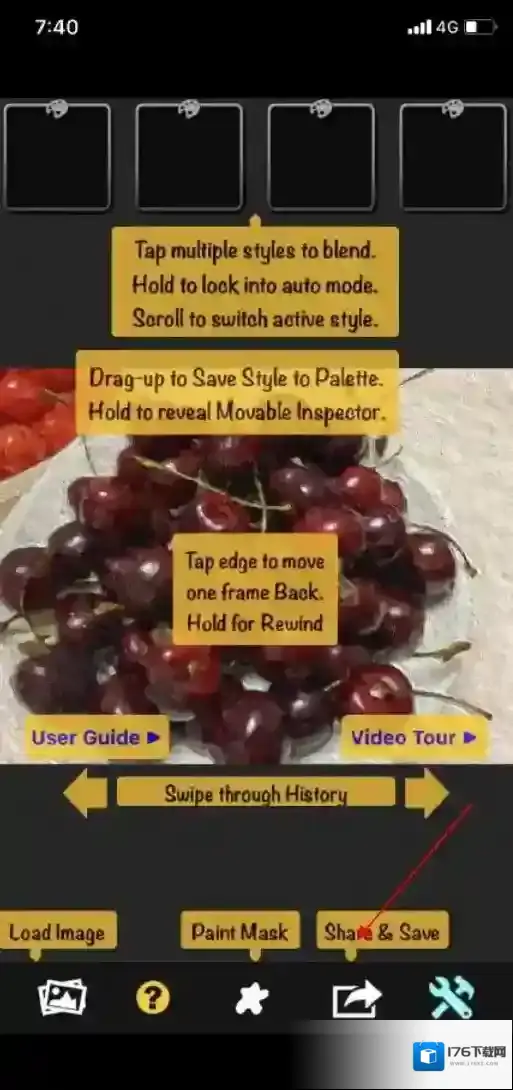 《Glaze》保存图片教程