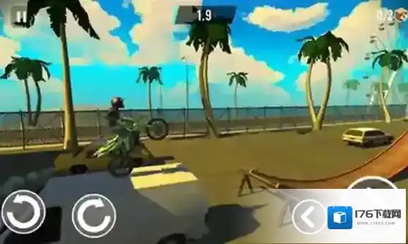 极限特技摩托车
