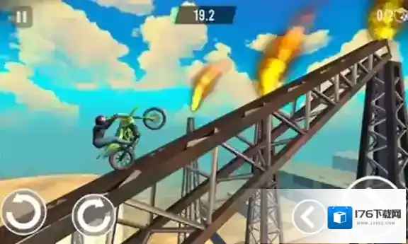 极限特技摩托车