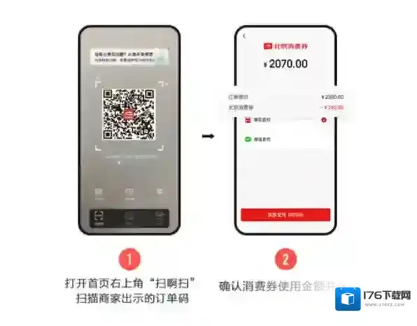 北京消费券发放时间说明