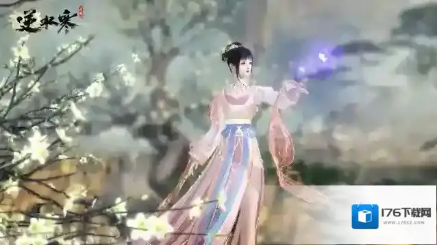 逆水寒手游和甜水巷小姐姐玩捉迷藏,她竟然送了我一本武功秘籍?