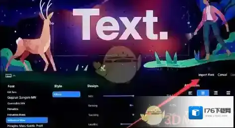 《procreate》导入字体教程